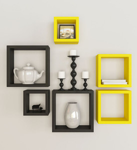 Artesia Wooden Wall Shelf