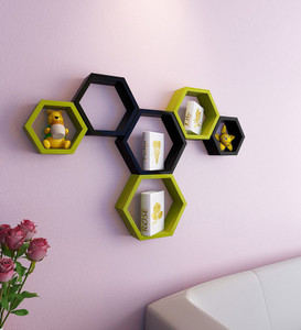 Artesia Wooden Wall Shelf