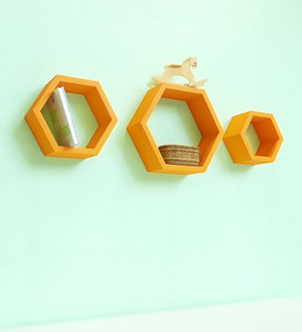 Artesia Wooden Wall Shelf