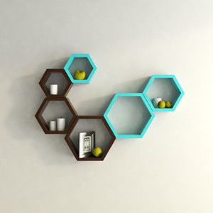 Usha Furniture Wooden Wall Shelf