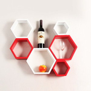 Onlineshoppee AFR995 Wooden Wall Shelf