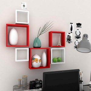 Usha Furniture Wooden Wall Shelf