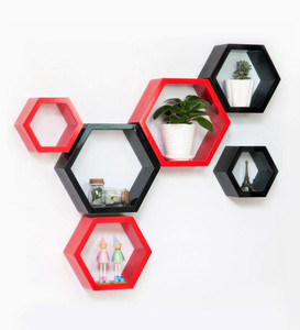 Decorhand Wooden Wall Shelf
