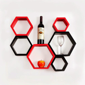 Usha Furniture Wooden Wall Shelf