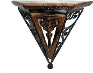 Acme Production Iron, Wooden Wall Shelf