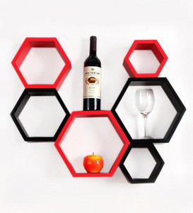 Artesia Wooden Wall Shelf