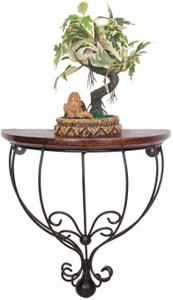 khan handicrafts Iron Wall Shelf