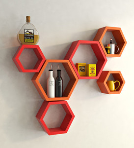 Artesia Wooden Wall Shelf