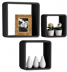 Home Sparkle Wooden Wall Shelf