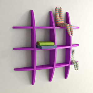 Onlineshoppee Big Tier MDF Wall Shelf
