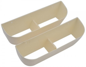 Taino Wall Mount Magnetic Shoe Holder Polypropylene Wall Shelf