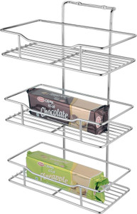 JVG Spice Rack Wall Mounting Stainless Steel Wall Shelf