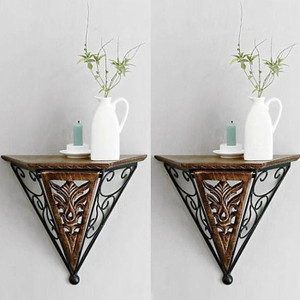 Onlineshoppee Fancy wall bracket Wooden Wall Shelf
