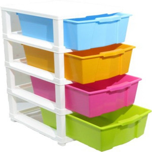 Furniture Hub Plastic Wall Shelf