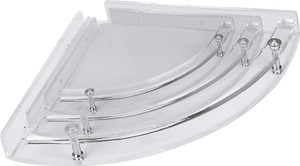Admire Heavy 8'' 10'' 12'' Combo Corner Shelf (6mm) Acrylic Wall Shelf