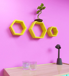 Artesia Wooden Wall Shelf