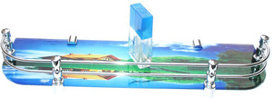 Royal Indian Craft Glass Wall Shelf