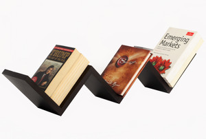 Bluewud Wall Book Shelf Aaron MDF Wall Shelf