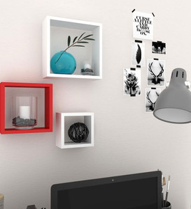 Artesia Wooden Wall Shelf