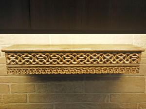 Saaga Wooden Wall Shelf