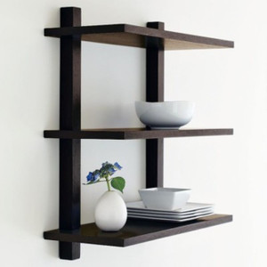 Onlineshoppee Wooden Wall Shelf