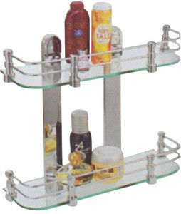 Royal Indian Craft Elegant 18 By 5 Inch Glass Wall Shelf