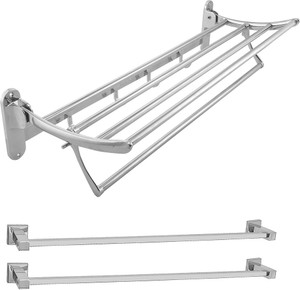 Klaxon Kristal Folding Stainless Steel Wall Shelf