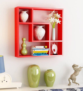 Artesia Wooden Wall Shelf