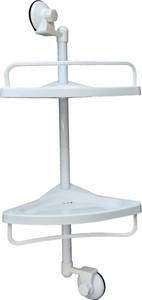 Home Creations Bathroom accessories Corner Polypropylene Wall Shelf
