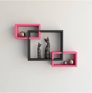 Wallz Art Rectangular MDF Wall Shelf