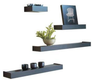 Onlineshoppee Rectangular Wooden Wall Shelf