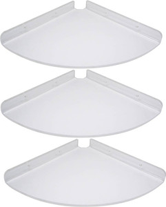 Sehaz Artworks Corner Shelf Acrylic Wall Shelf