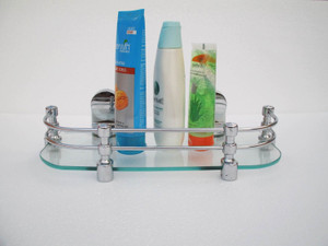 Royal Indian Craft Queen Bracket Elegant Look 14 Inch Bamboo Wall Shelf