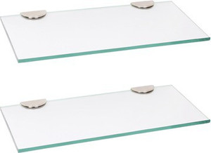 RoyaL Indian Craft Multi-Purpose 14 By 5 Inch Glass Wall Shelf