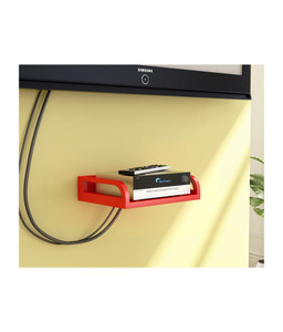 Being Nawab Classic Set Top Box Holder Wooden Wall Shelf