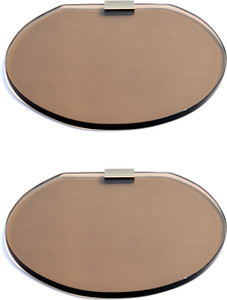 SDG Glass, Brass Wall Shelf