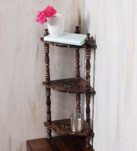 Onlineshoppee home décor corner Wooden Wall Shelf