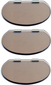 SDG Glass, Brass Wall Shelf