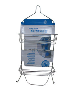 Blue Birds Stainless Steel Wall Shelf