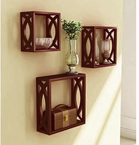 Home Décor India Wooden Wall Shelf