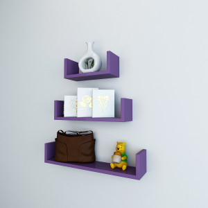 Usha Furniture Wooden Wall Shelf