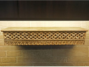 Onlineshoppee Wooden Wall Shelf
