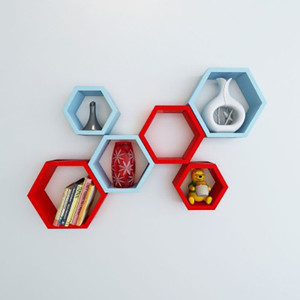 Usha Furniture Wooden Wall Shelf
