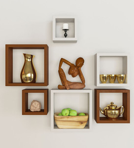 Artesia Wooden Wall Shelf