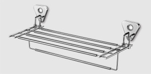 dazzle Stainless Steel Wall Shelf