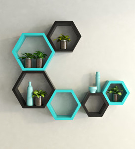 Artesia Wooden Wall Shelf