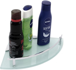Klaxon Glass Wall Shelf