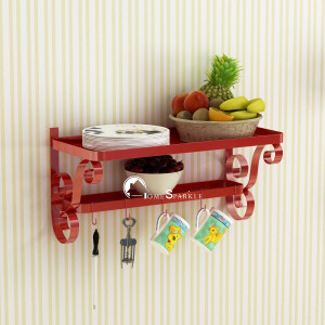 Home Sparkle Steel Wall Shelf