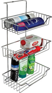 Leaves Stainless Steel Wall Shelf