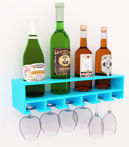 Home Sparkle Multipurpose Wooden Wall Shelf